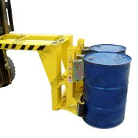 2DCM-D重载型倒立架式叉车用油桶搬运桶夹